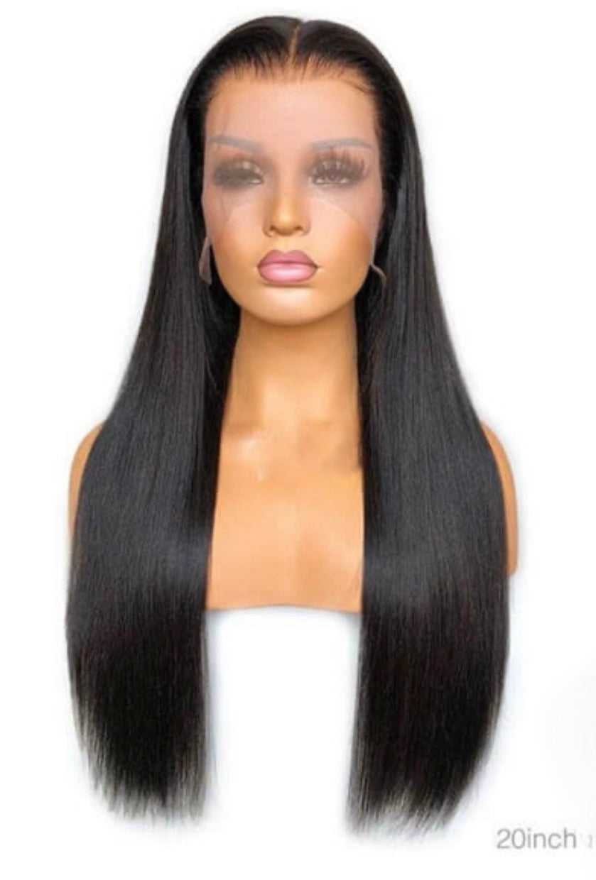 5x5 Transparent Lace Closure Wig