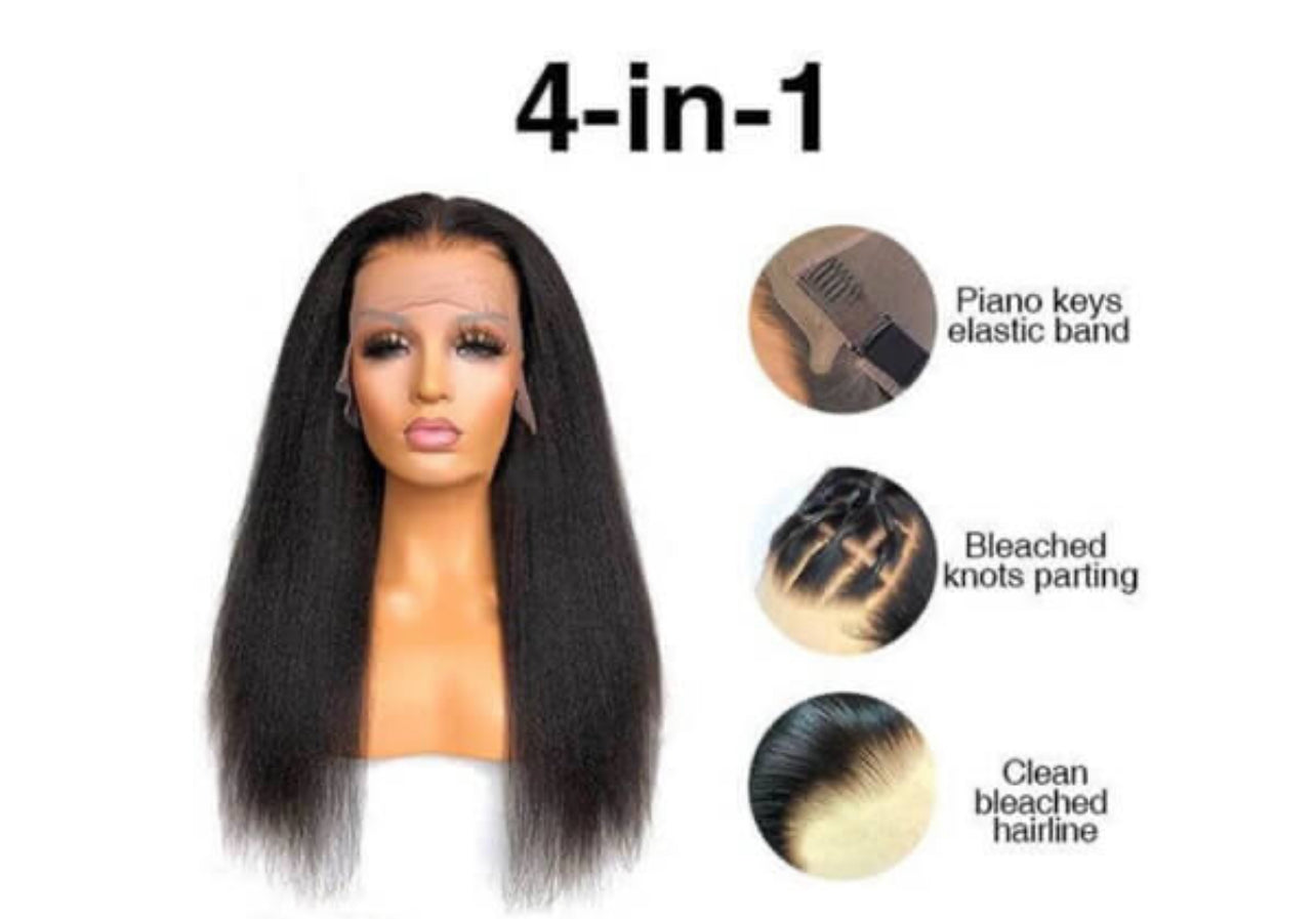 13x4 Lace Front Human Hair Glueless Wig