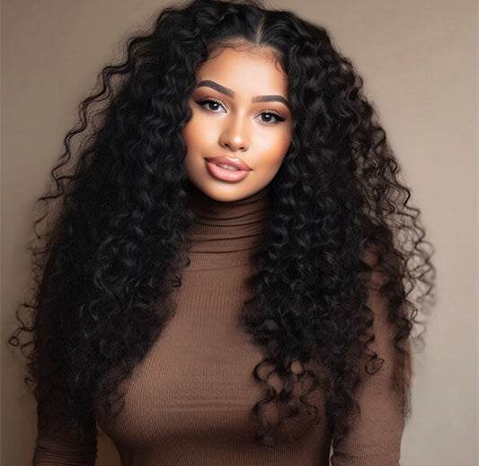 5x5 Transparent Lace Closure Wig