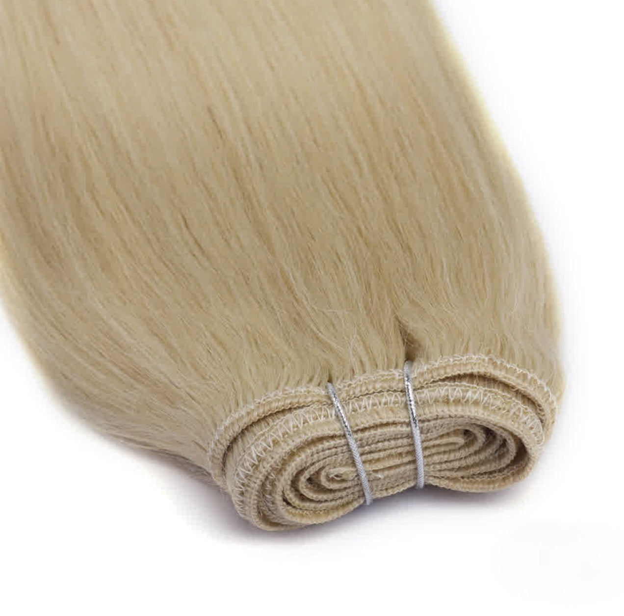 #60 White blonde Virgin Hair Bundles