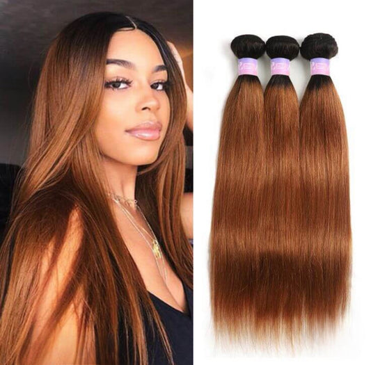 #1B/ #30 Virgin Hair Bundles