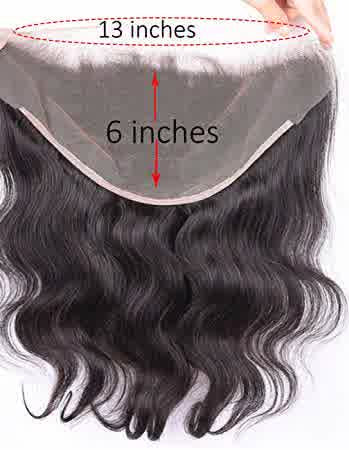 13x6 Transparent Lace Closure