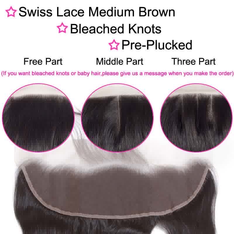 13x6 Transparent Lace Closure