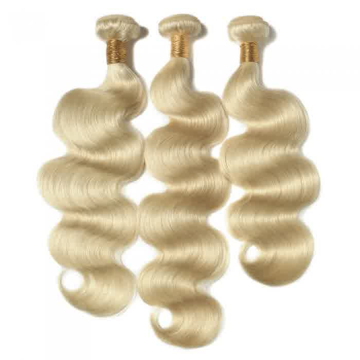 3 bundle combo #613 Virgin hair bundles